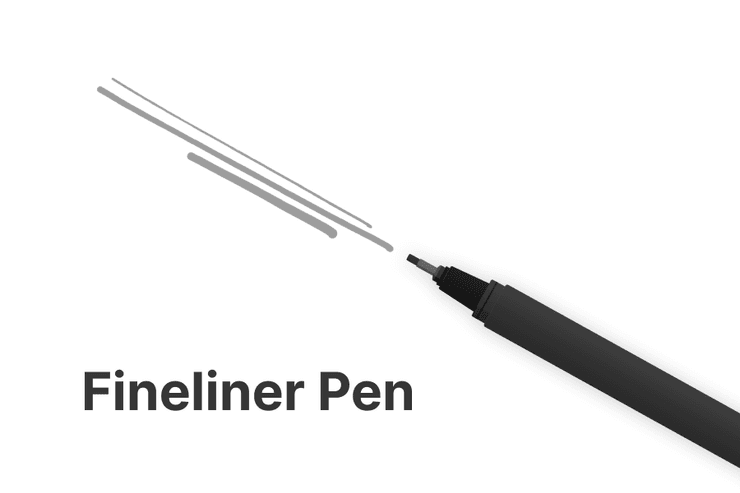 The Fineliner Pen in Flow