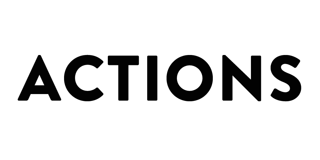 Actions wordmark